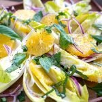 Salată de andive cu portocale si pătrunjel