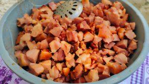 afumatura de porc prajita