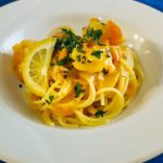 spaghetti cu sos de creveti